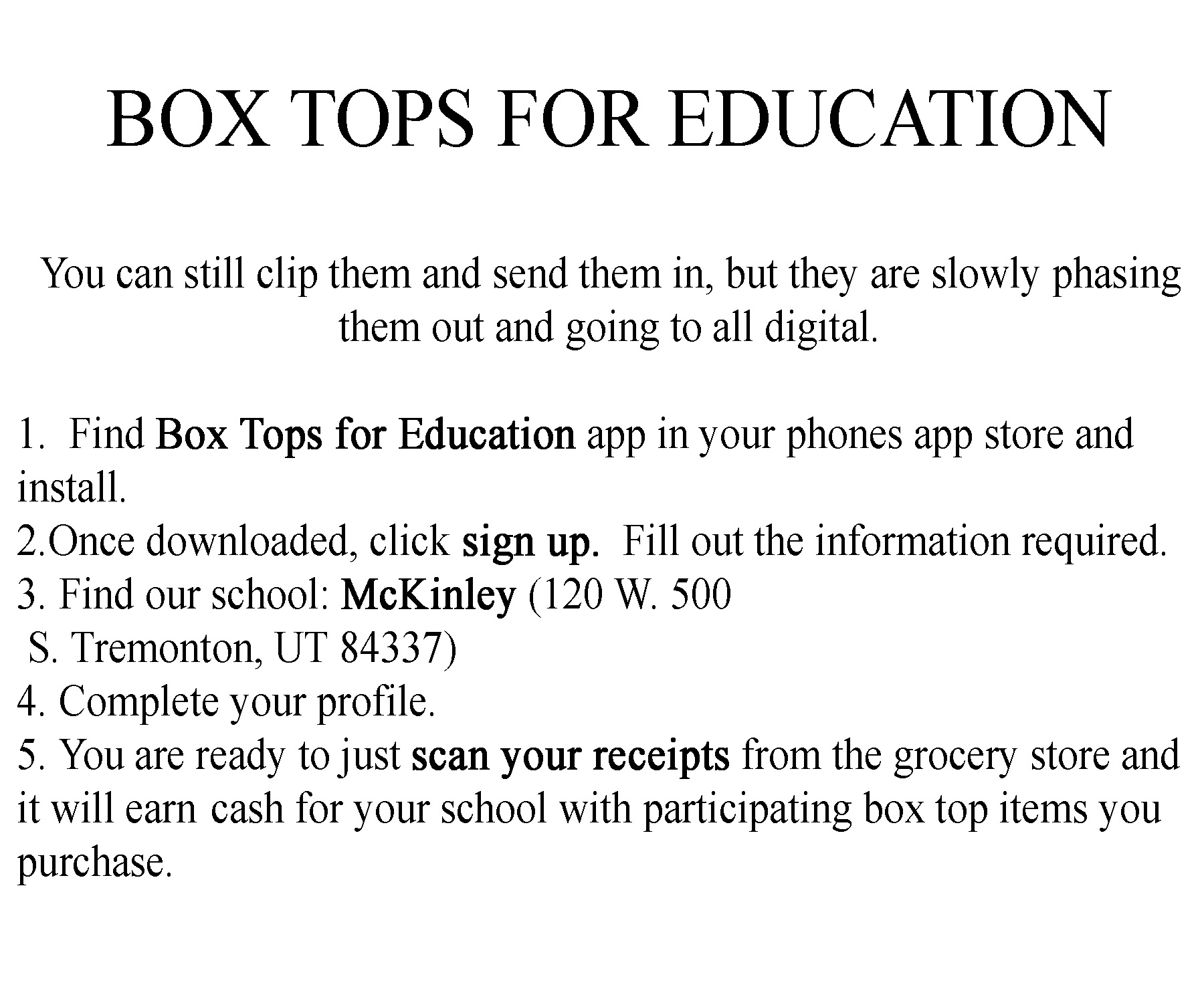Box Top