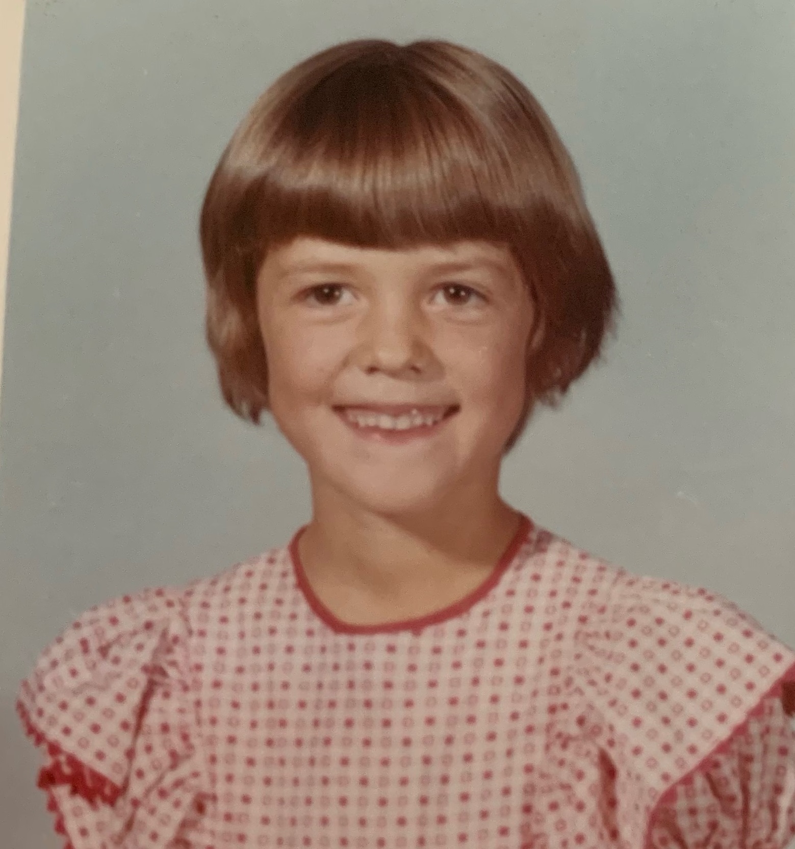 Mrs Lambright as a child