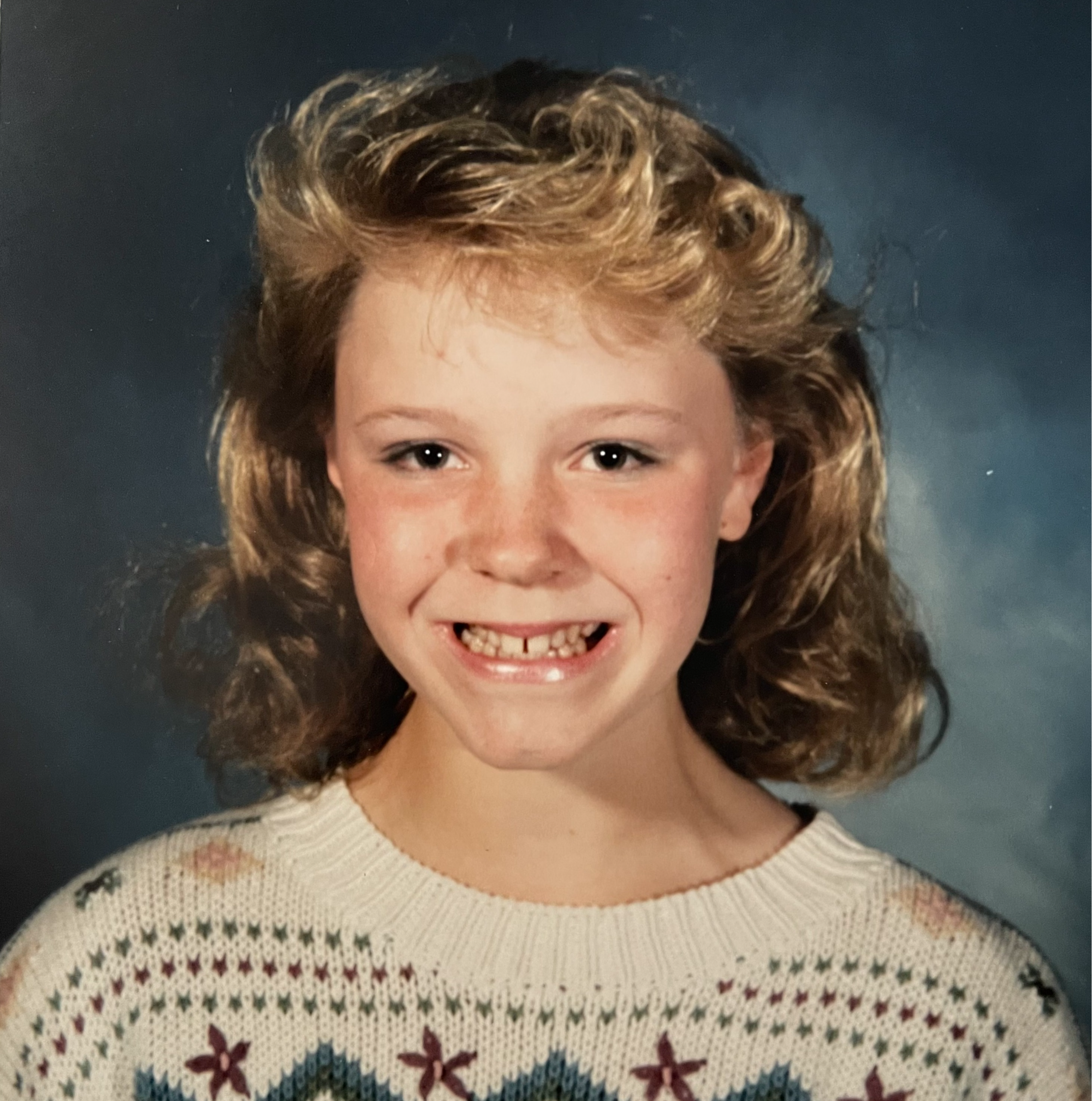 Mrs. Sadler as a child