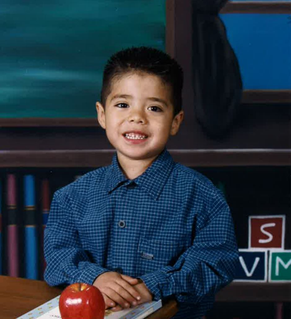 Mr. Matt as a child