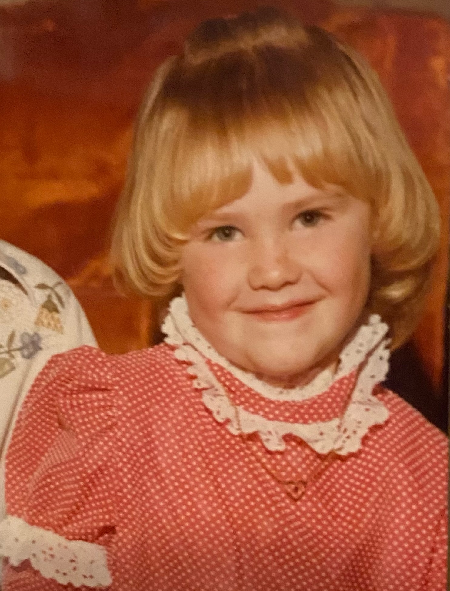 Mrs. Bowcutt as a child