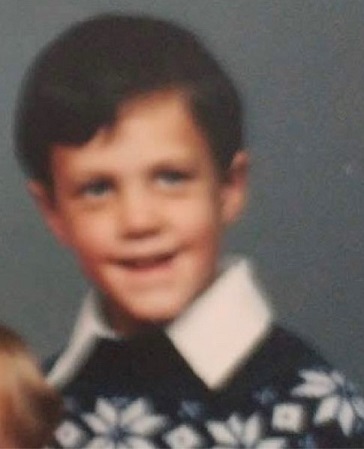 Mr. Mahana as a child
