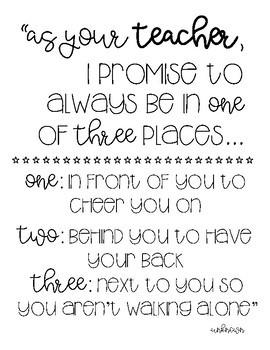 Teacher Promise