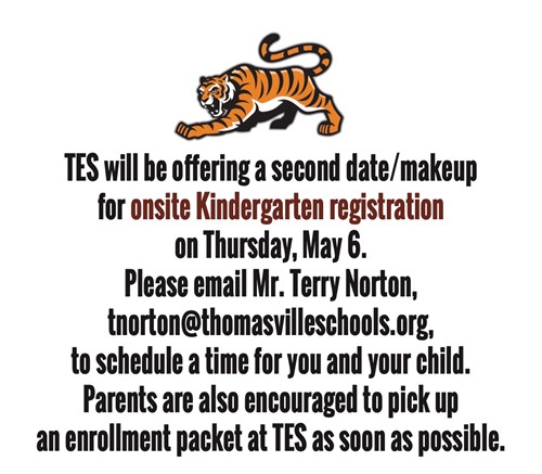Kindergarten registration