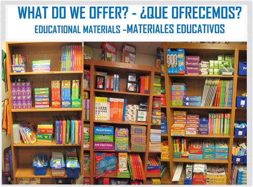 What Do We Offer? Que Ofrecemos?