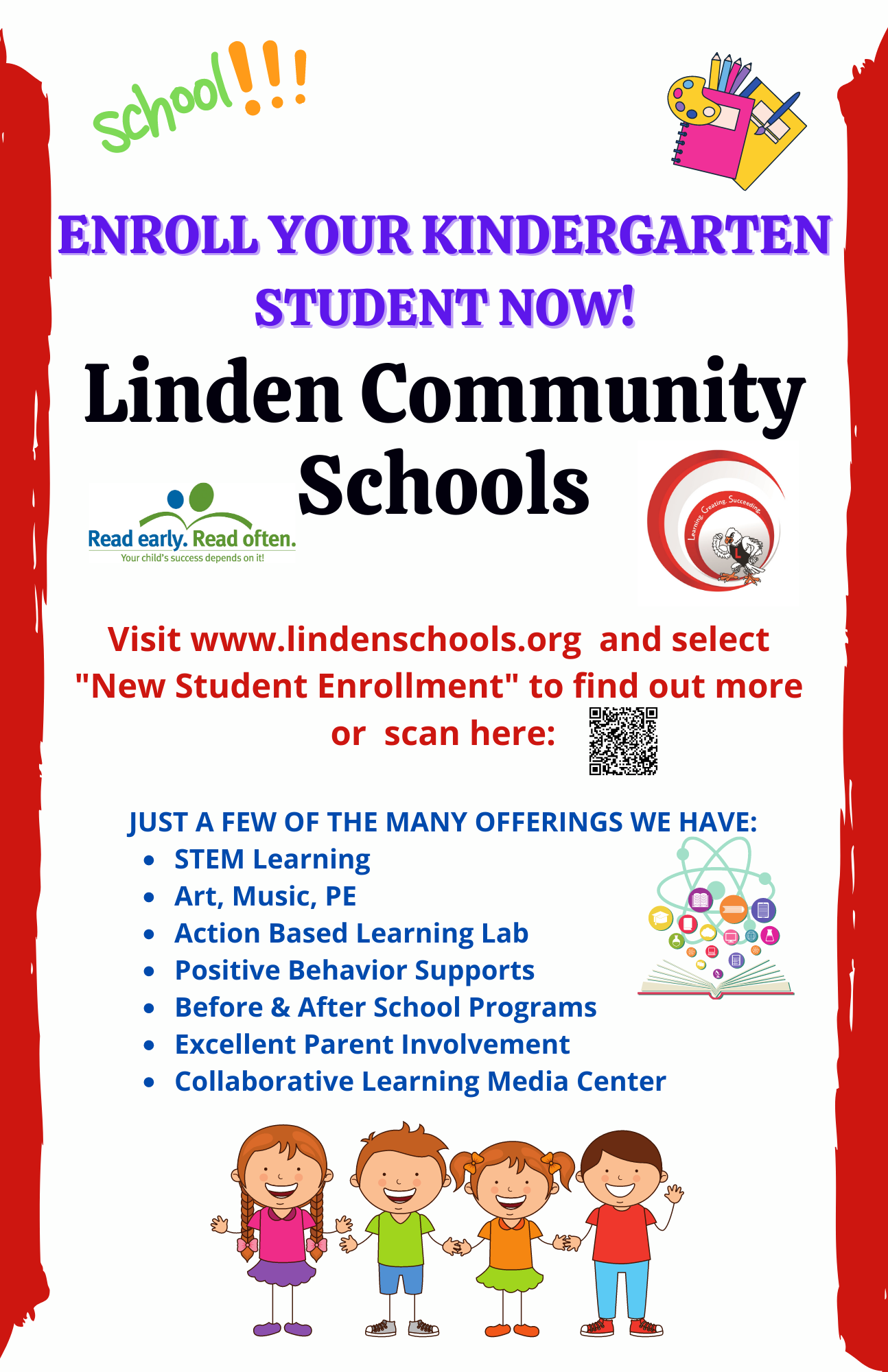 New Student Enrollment Linden Community Schools