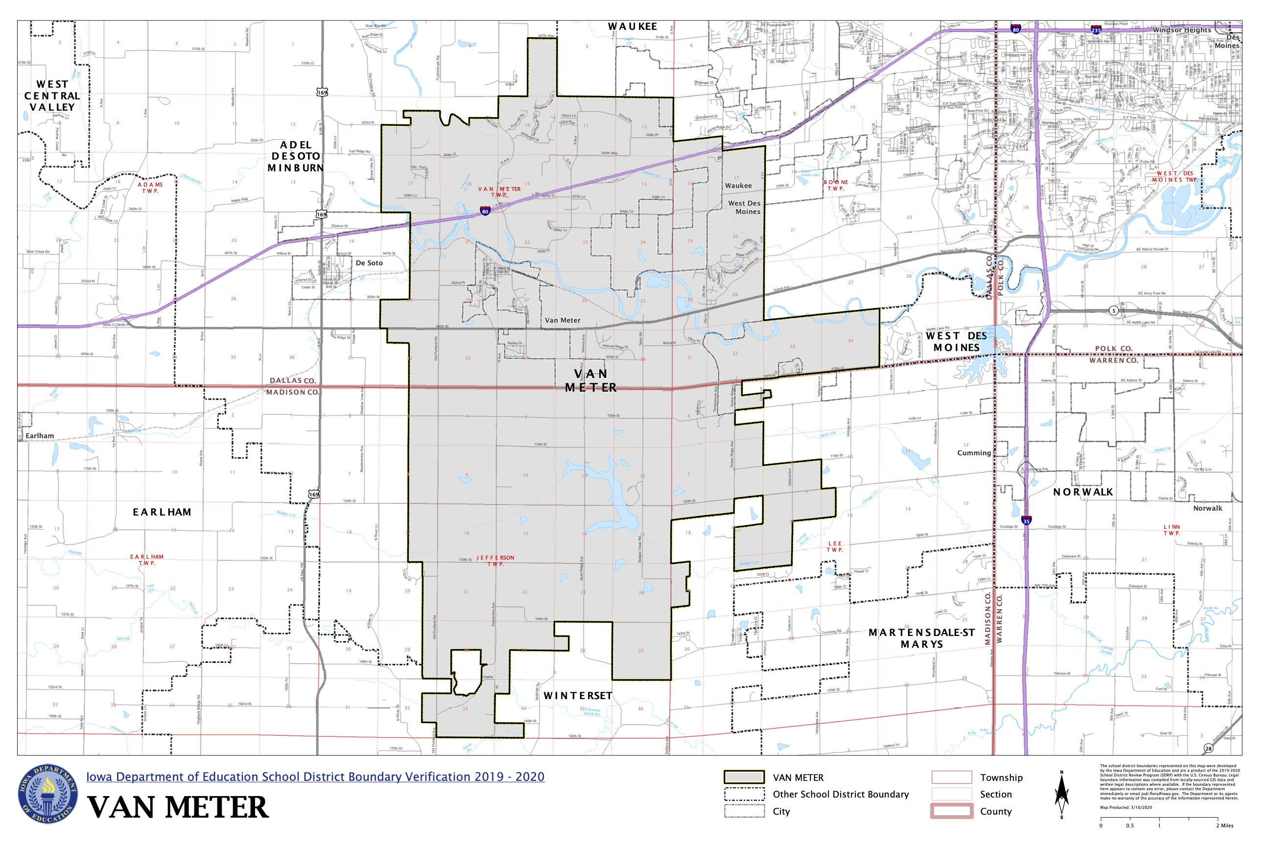 VM District Map