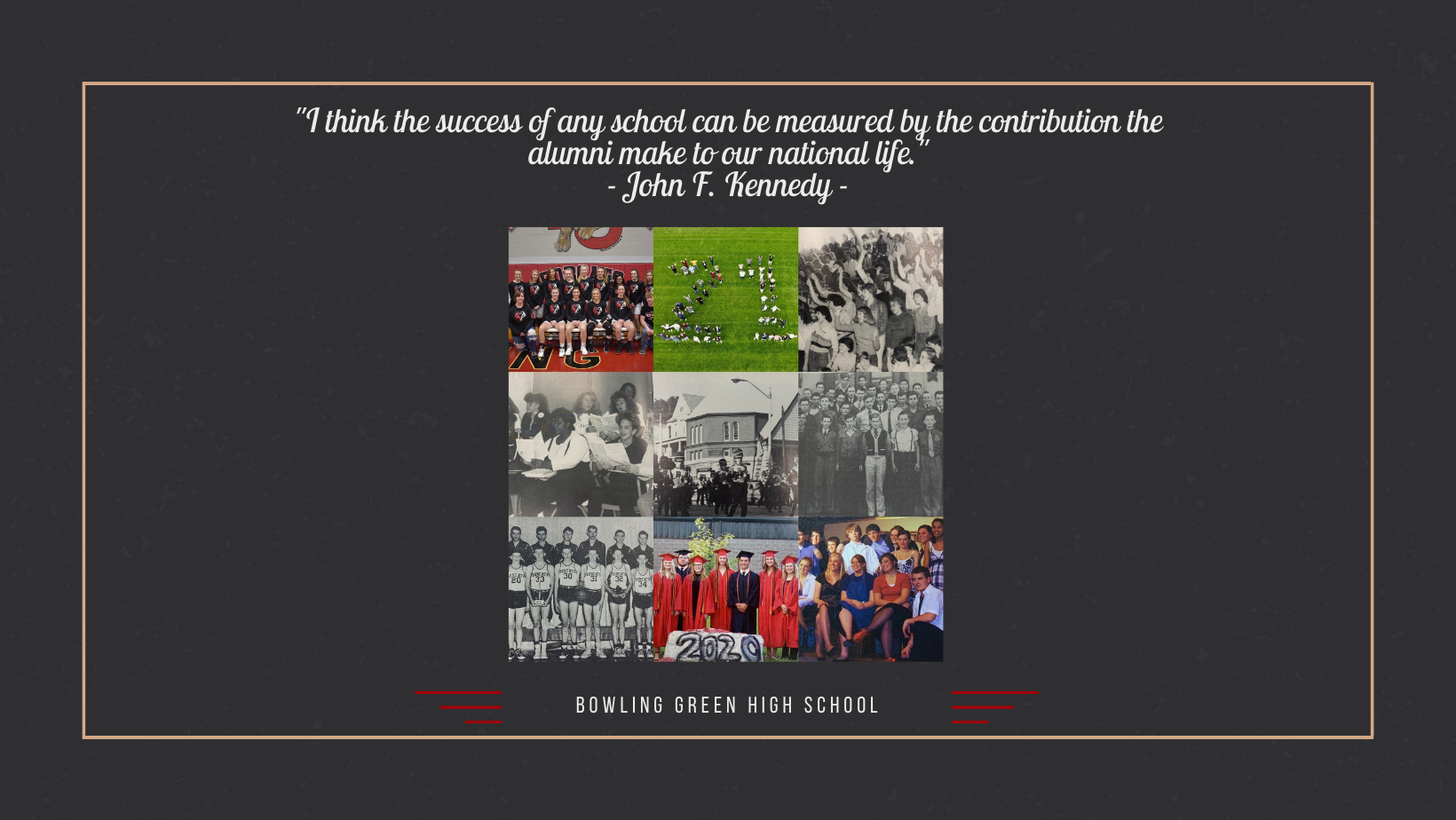 Picture Collage of Alumni