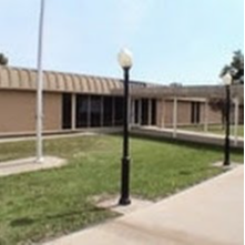 Junior High roofed entrance