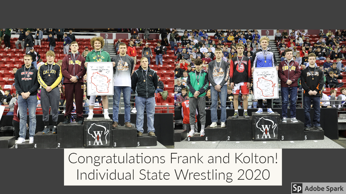 State Wrestling Champs 2020