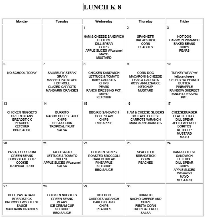 September Lunch