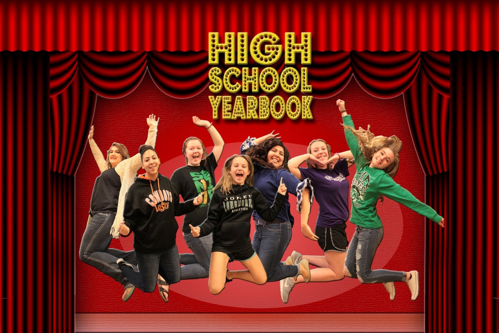 High school yearbook
