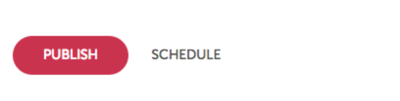 Publish and Schedule Buttons