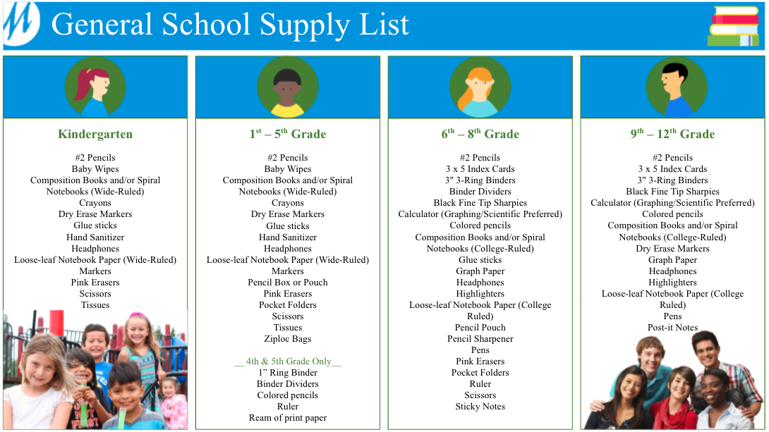 General School Supply List