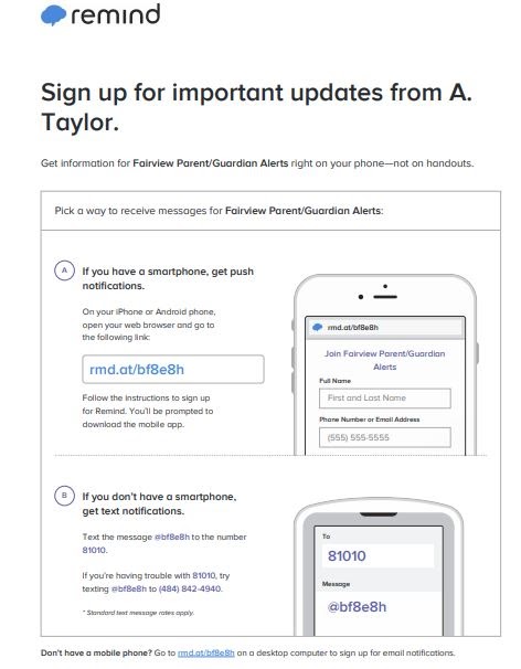 diagram of phone alerts
