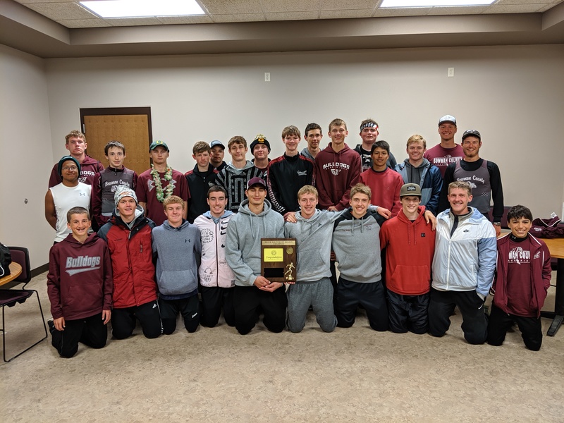 Bowman County Boys Track & Field 2019 Southwest Regional Champions